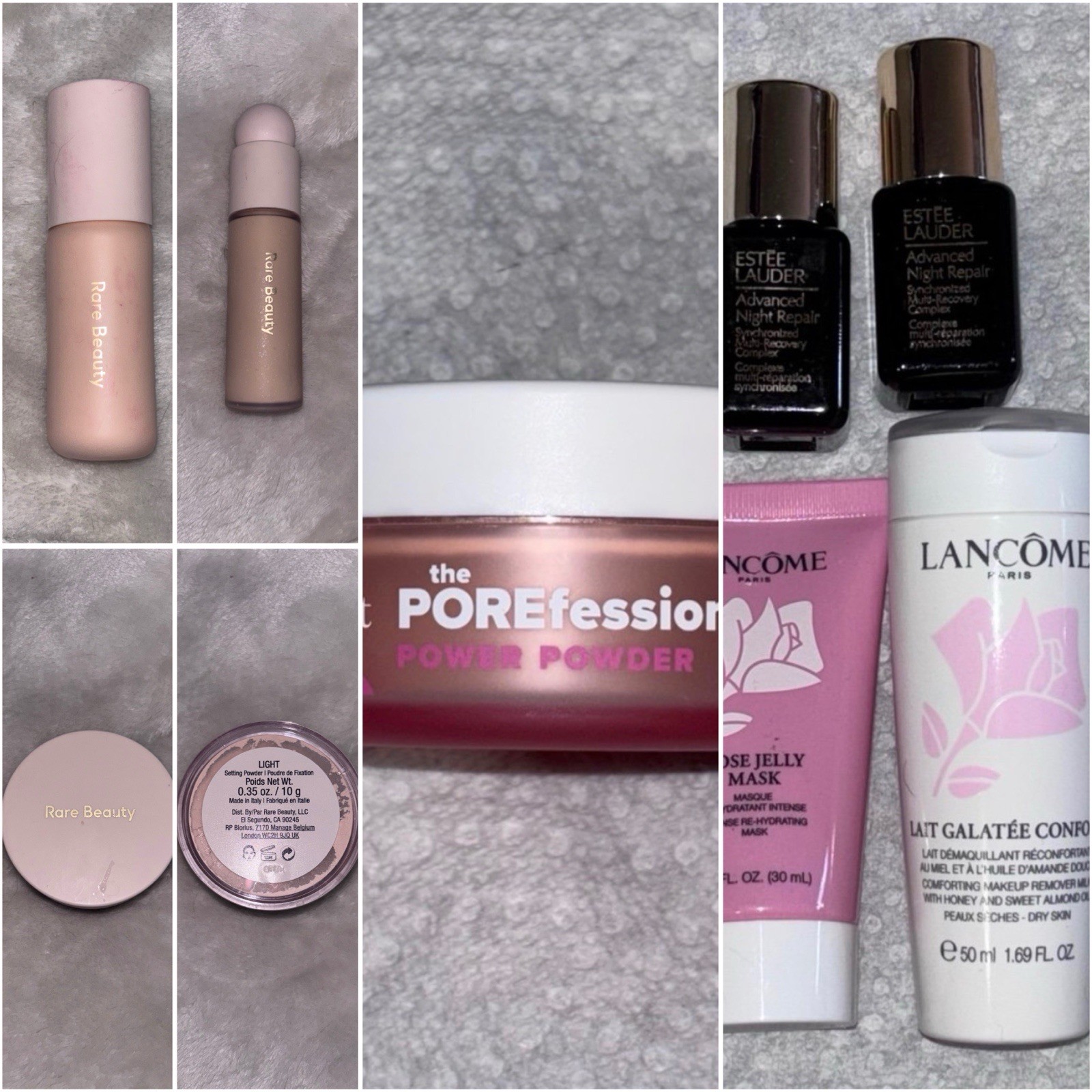 Rare Beauty, Benefit, Estée Lauder, Lancôme Mixed Lot for Dry Skin