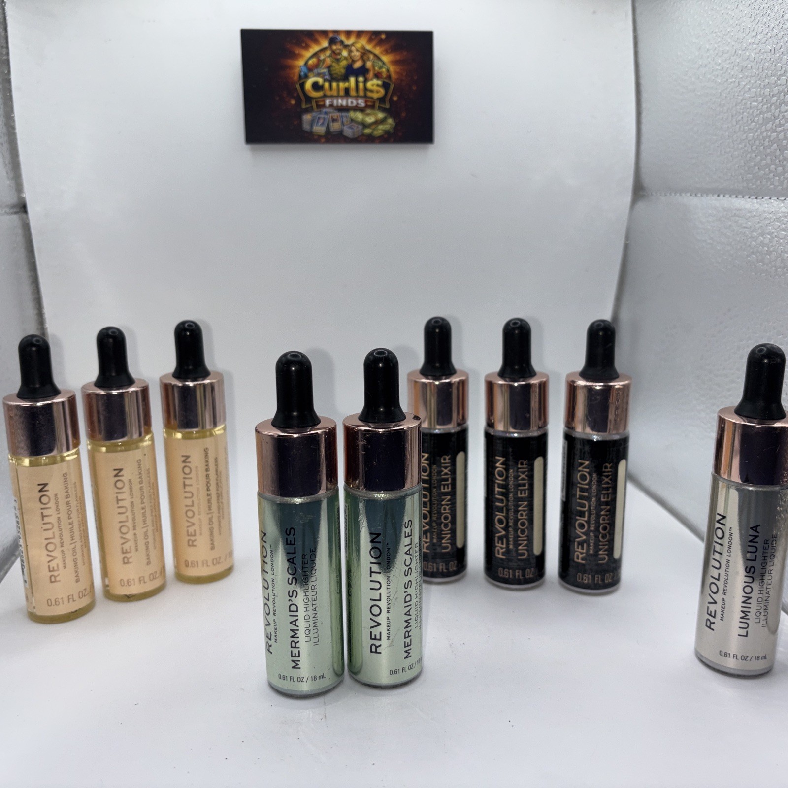 Revolution Face Makeup 9 Piece Mixed Lot New SEALED