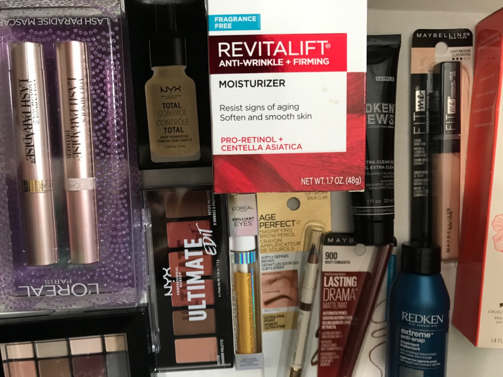 LOT MAKEUP MIXED BEAUTY LOTS FACE SKINCARE Complete Face Set 12 Items