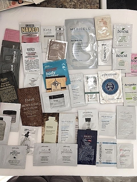 Lot of 40 Beauty items Travel Sample Skincare Body Face Ulta/Dermstore Etc