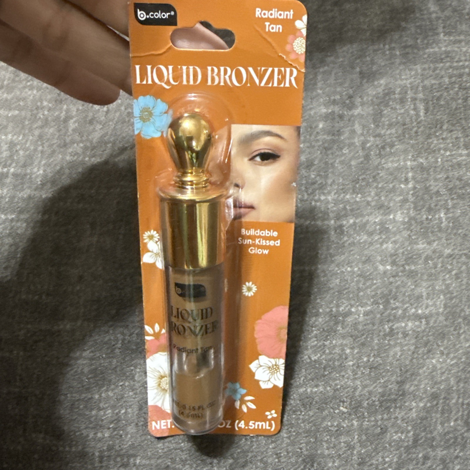 B.COLOR Liquid Bronzer – Radiant Tan – 0.15 fl oz