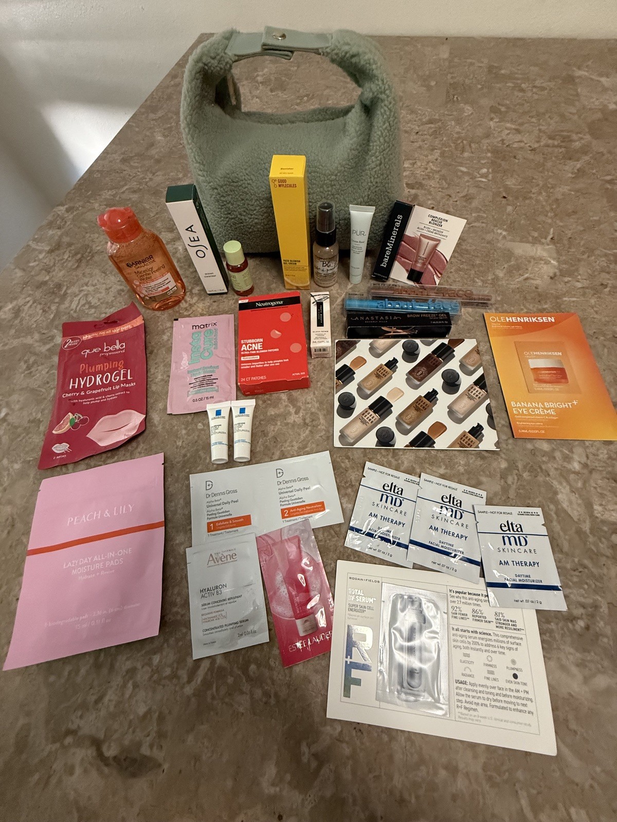 Mixed Lot Makeup Skincare Hair Product Perfumes Travel Bag Samples 50+ items