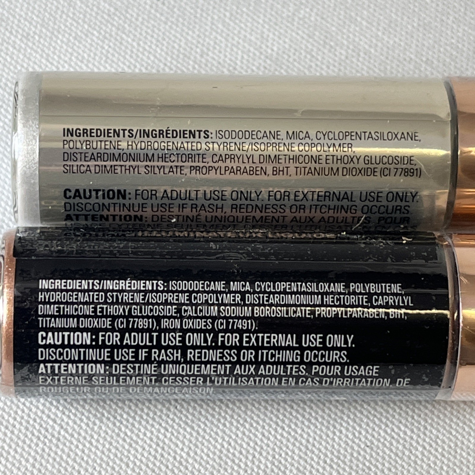 Revolution Makeup Highlighter Lot of 2 pcs Rose Gold and Luminous