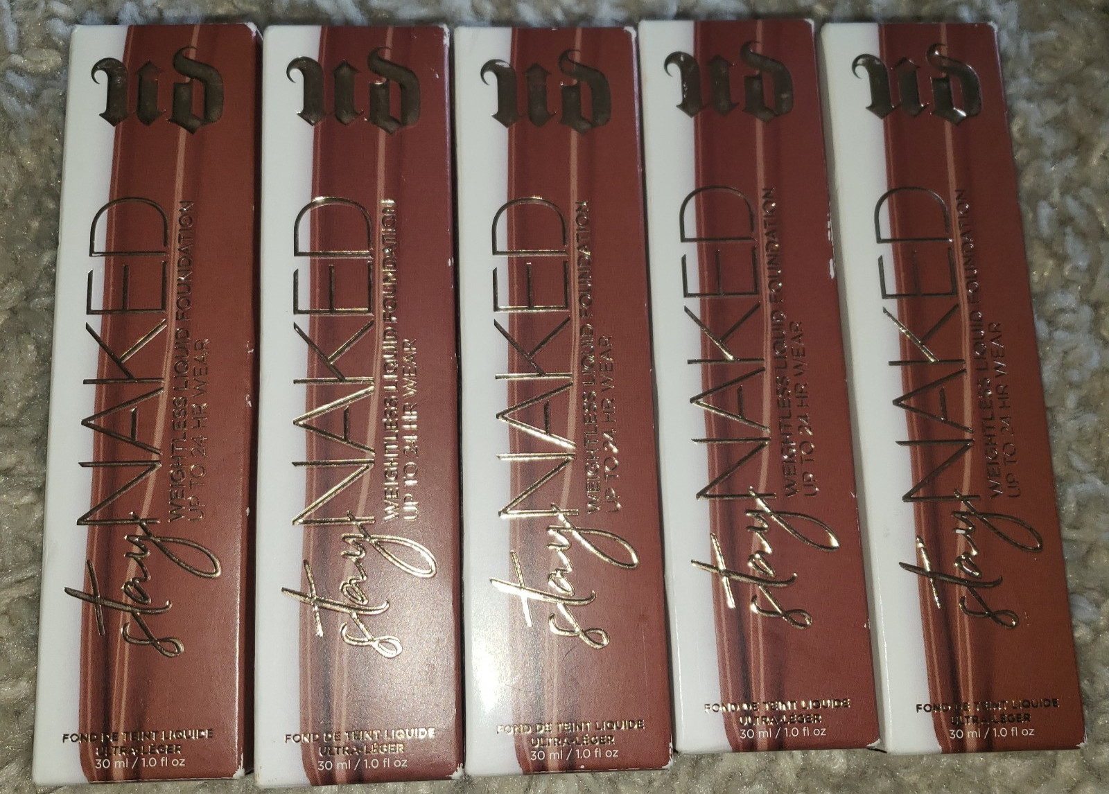 Urban Decay Stay Naked Weightless Liquid Foundation lot of 12 – Variety