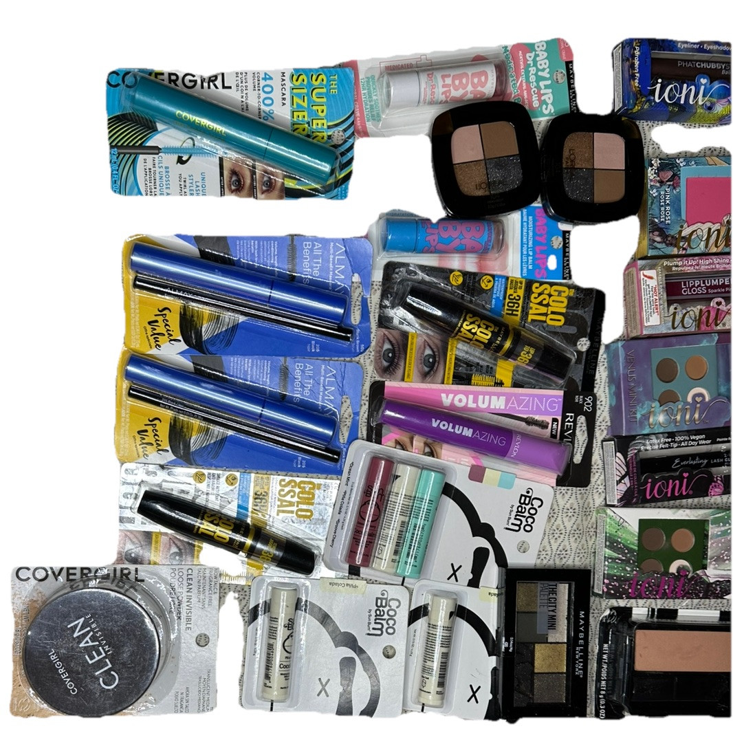 Lot of 33 High-End Skincare Makeup Wholesale Resale Free Shipping Brand New