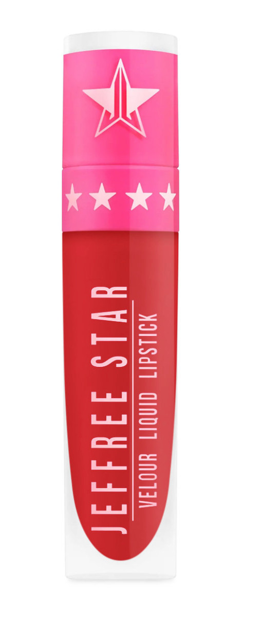 7 Pc Red Lip Bundle O/S Jeffree Star Lique Flyte.70 JOAH Maybelline + Bag NEW