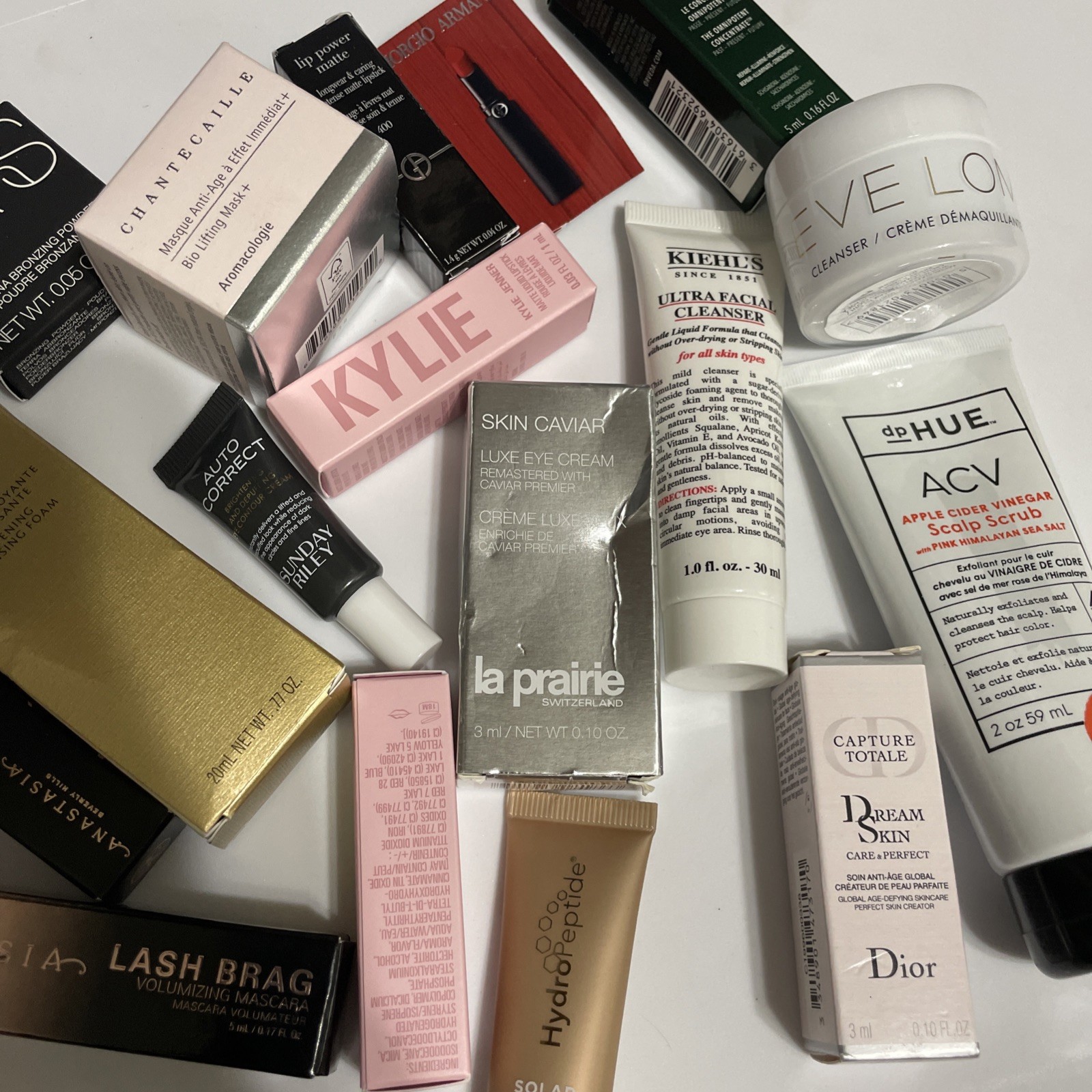 High End Premium Beauty Makeup & Skincare Mini Travel Mixed Lot (10-Piece)
