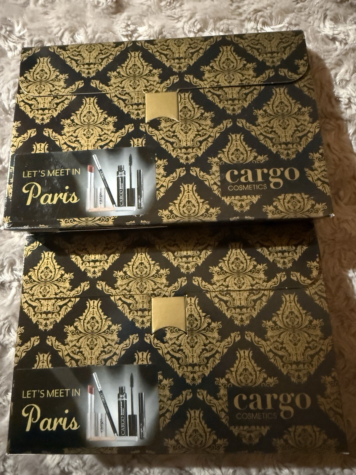 2X 5 Pc Cargo Cosmetics Let’s Meet In Paris Texaslash Mascara Lip Liner & More