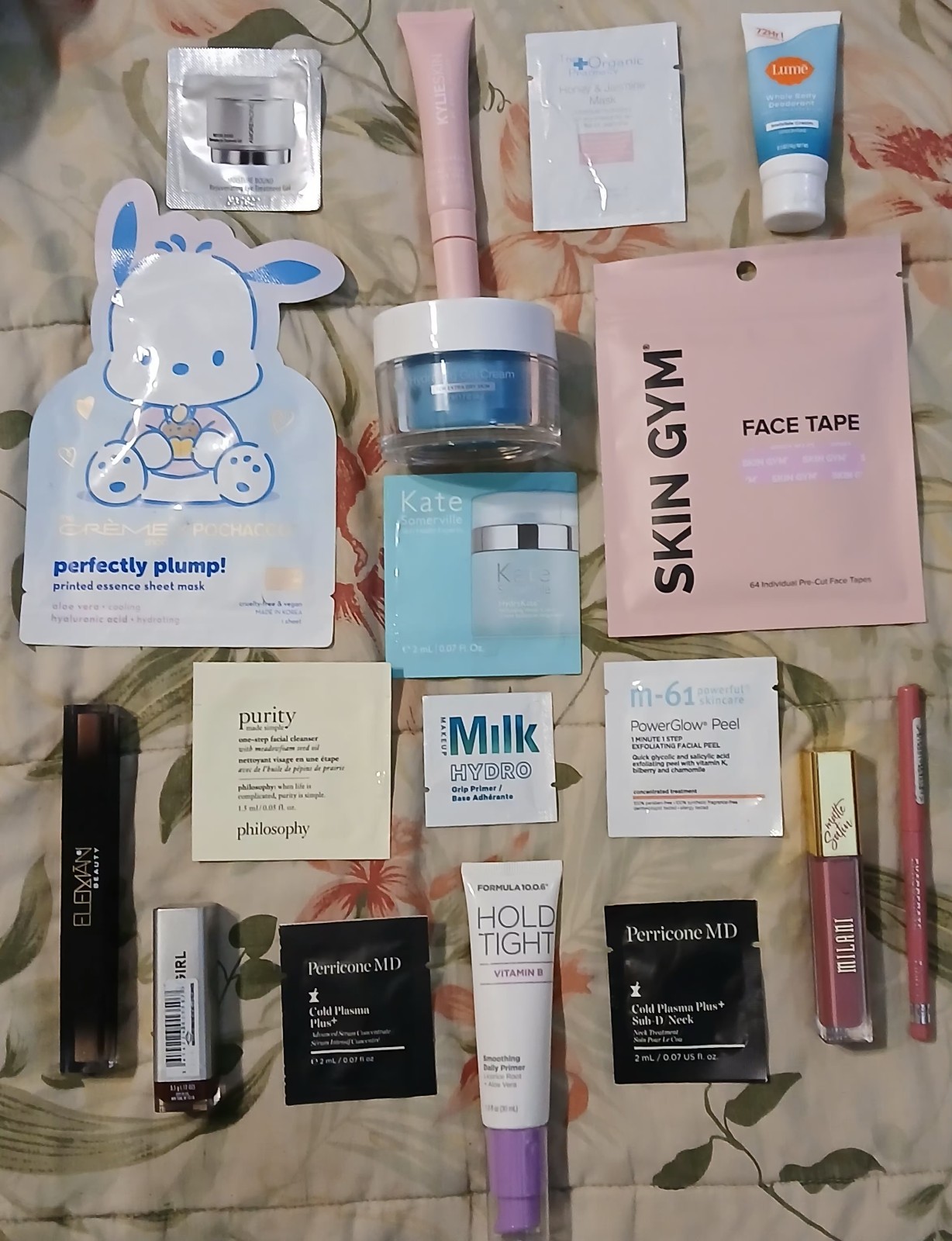 Mixed MAKEUP Lot & ANTI-AGING Skincare Basic Starter Set Face Eyes Lips Variety