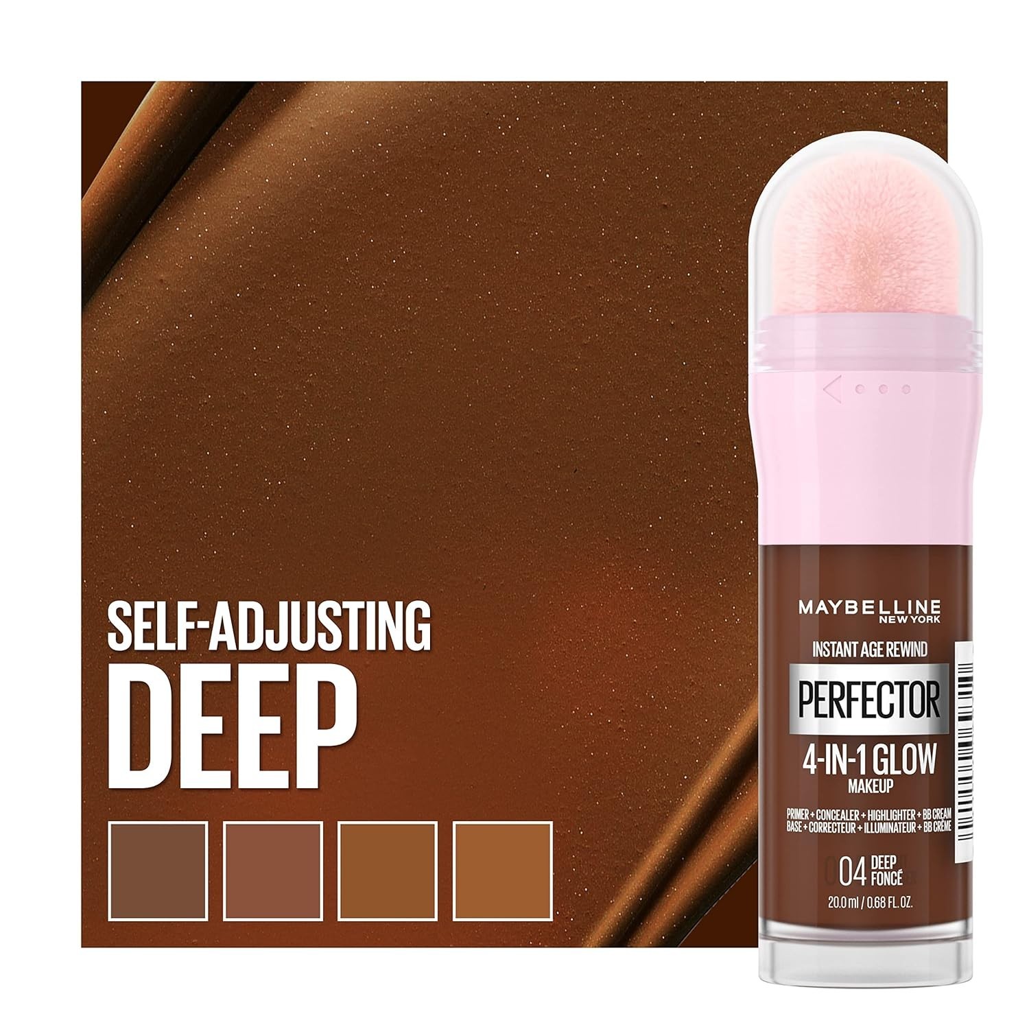 Instant Perfector 4-in-1 Makeup for Deep Skin Tone – Flawless Glow in One Step