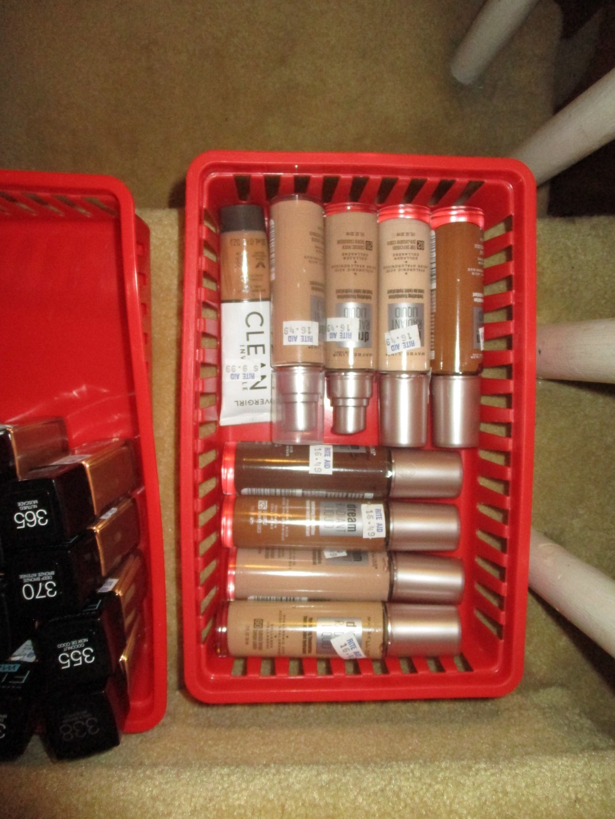 49 pc lot ! NEW L’oreal maybelline revlon foundation makeup