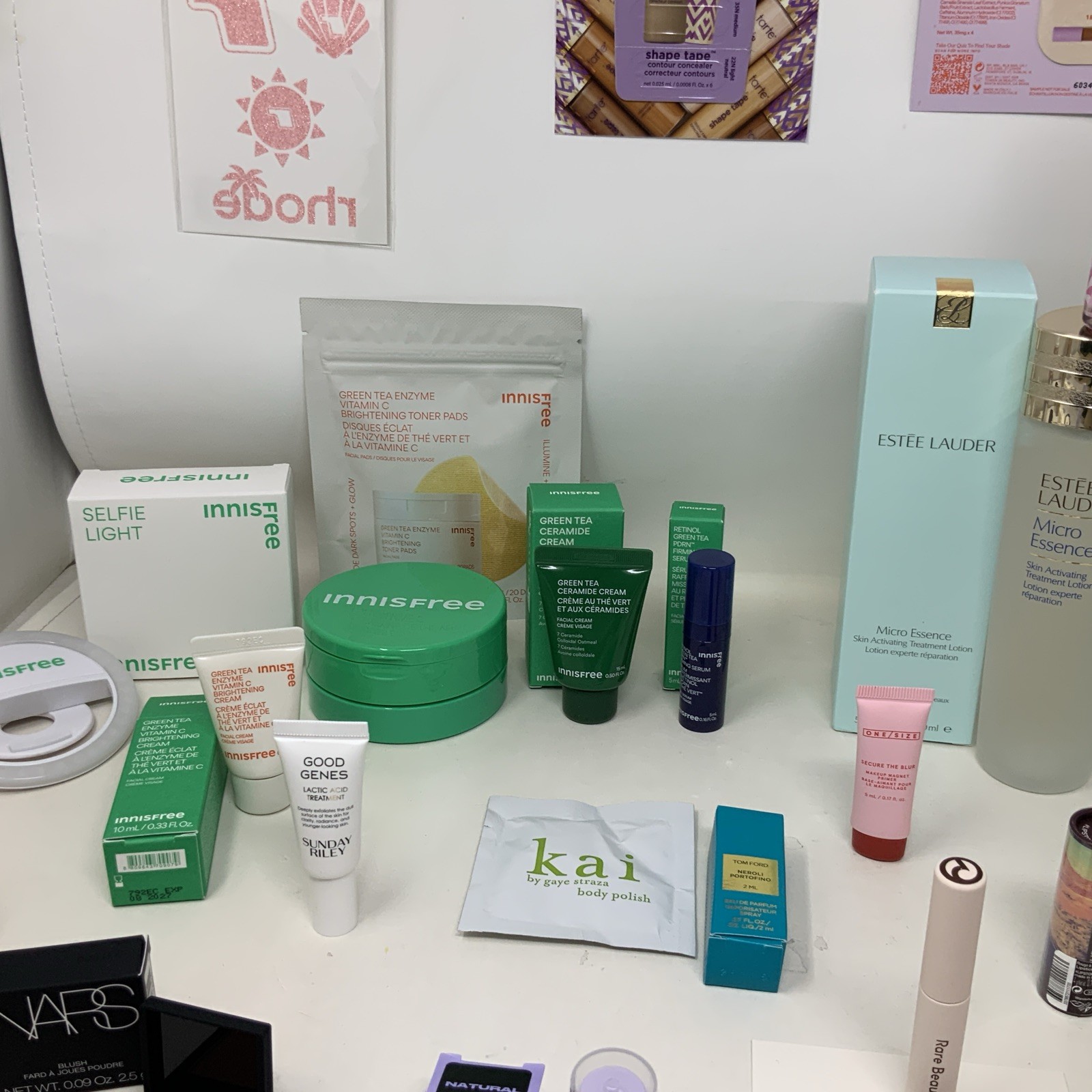 Huge Lot Of 47 Pieces Innisfree & La Mer Of Pieces Full ,travel & Mini Size