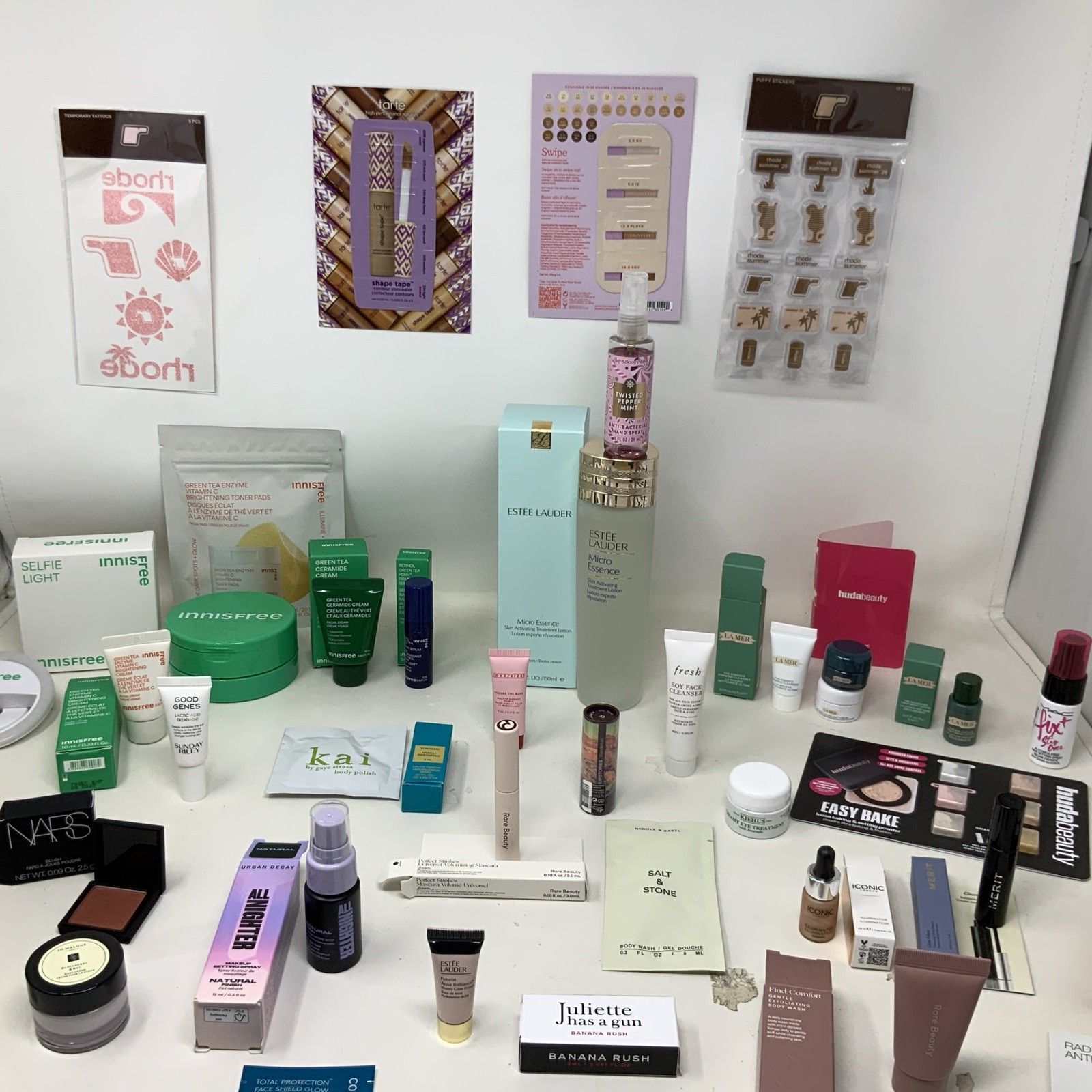Huge Lot Of 47 Pieces Innisfree & La Mer Of Pieces Full ,travel & Mini Size