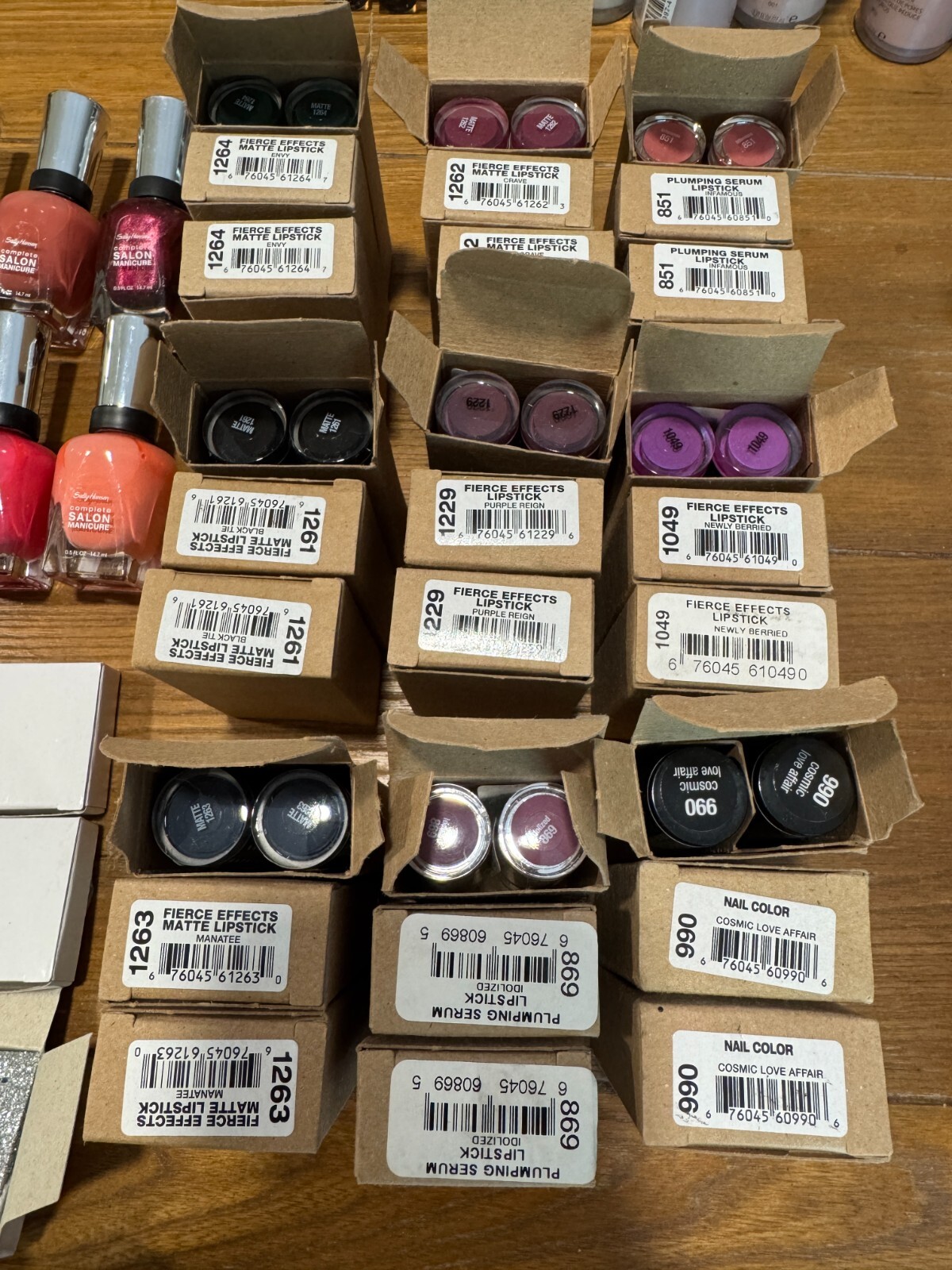 106 WHOLESALE LOT HARD CANDY ESSENCE SALLY ASSORTED COSMETICS BRAND NEW SEALED C