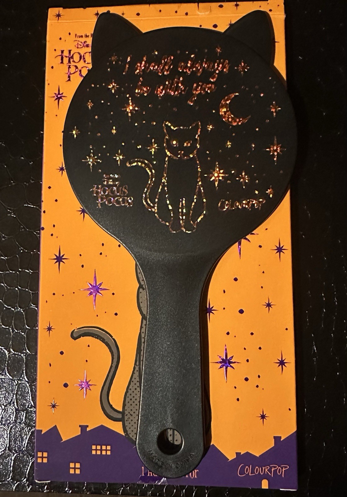Colourpop Hocus Pocus Black Flame Candle, Cat Mirror and Super shock Shadow Trio