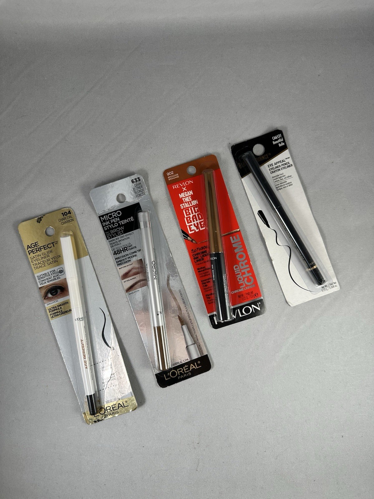 Eye Makeup Mixed Lot Full Size L’Oréal Revlon Ultra-Smooth Eyeliner Brow Pencil