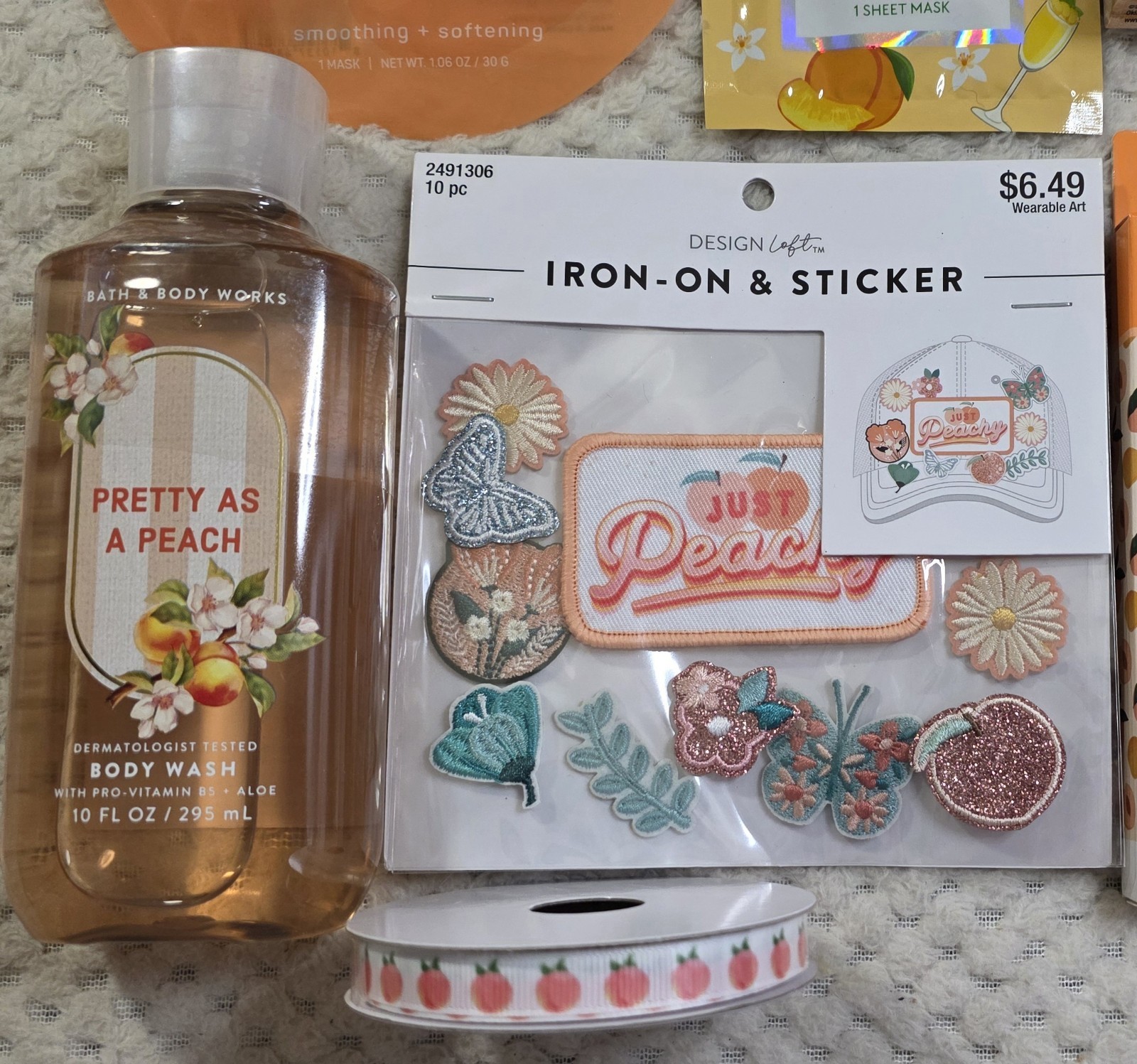 Peach 🍑 Lovers HUGE NEW GIFT LOT 10pc Revolution Beauty Peachy Baking Powder