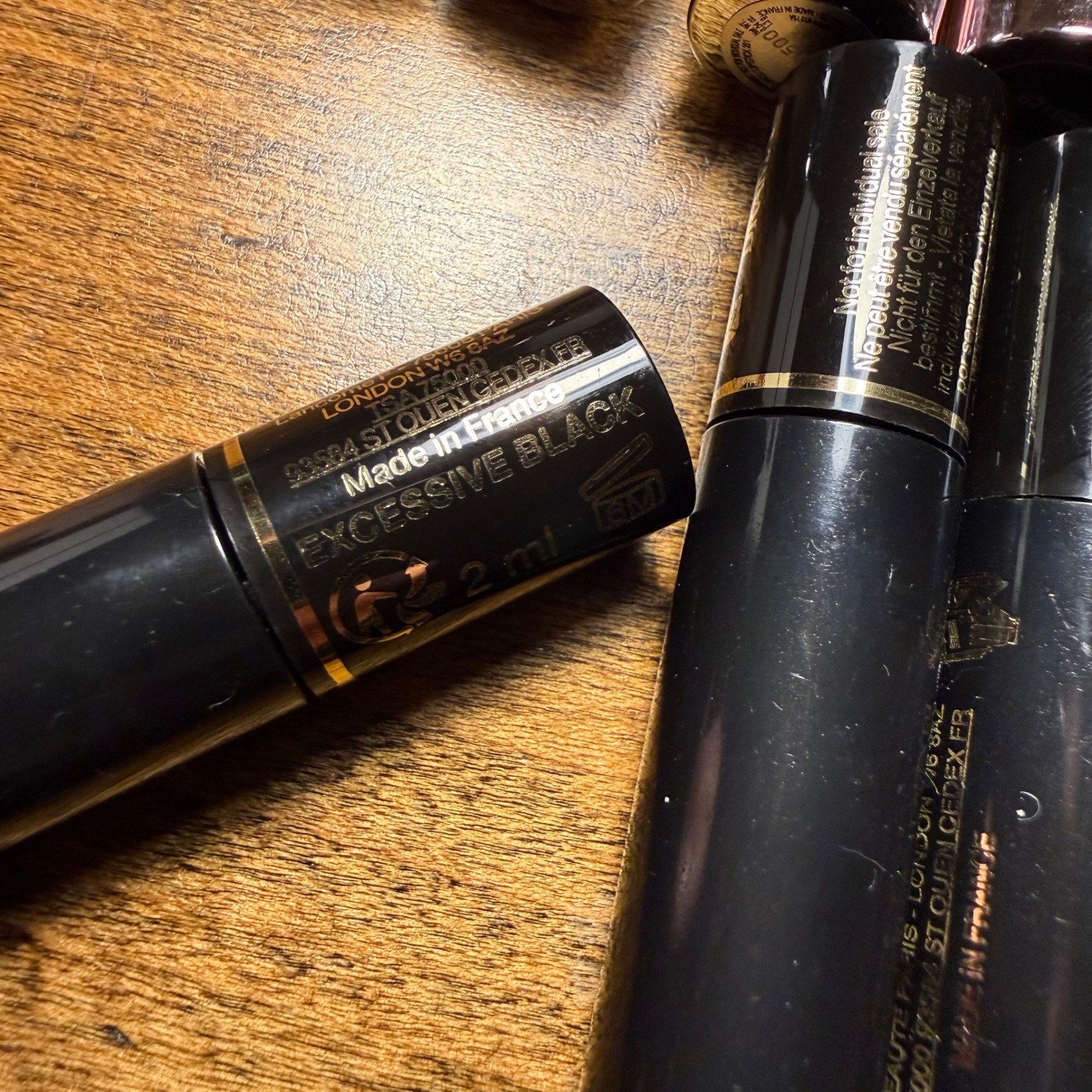 Luxury Makeup Bundle YSL Chanel Lancome Valentino Mini Lipstick Mascara Set
