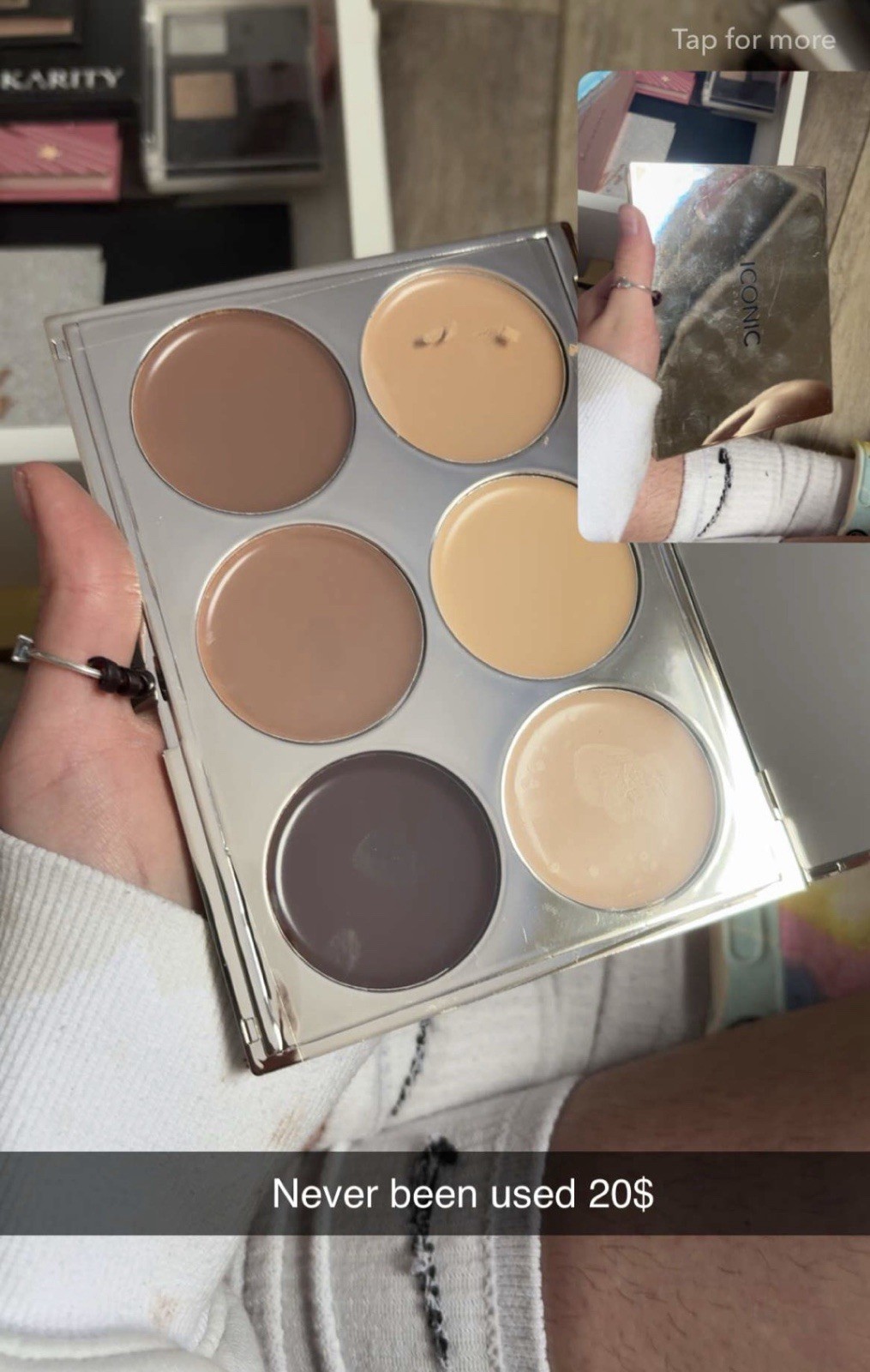 Ace Beaute, Iconic, Morphe, Kleancolor Full Size Makeup Palettes Glow Highlight…