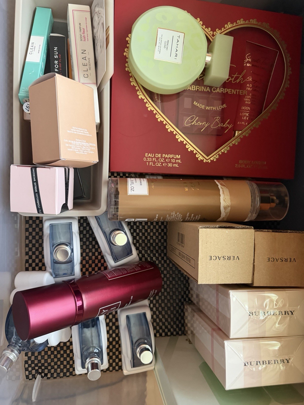 Assorted Full Size Beauty Lot: Rare Beauty Lip Oil, CT Palette, Prédiré Scrub
