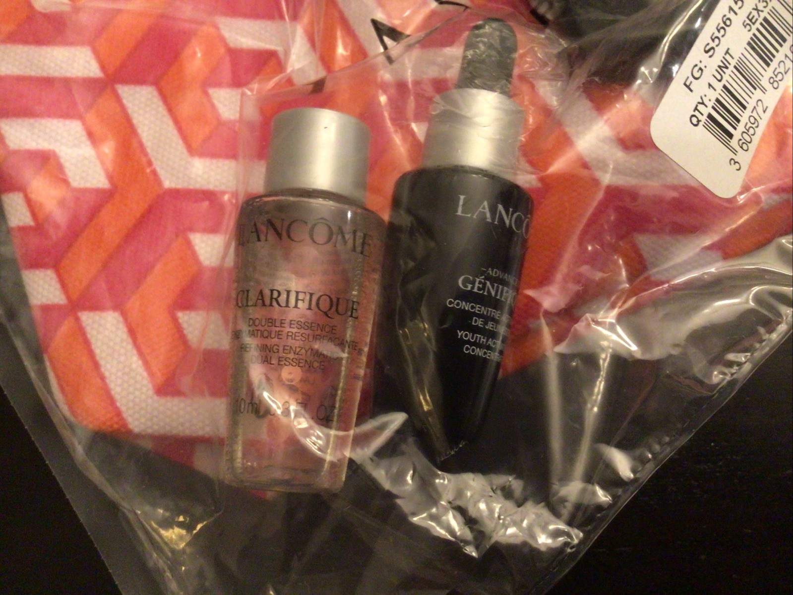 Lancôme Set Absolue Génifique Clarifique Definicils Blush Subtil Rouge Lipstick