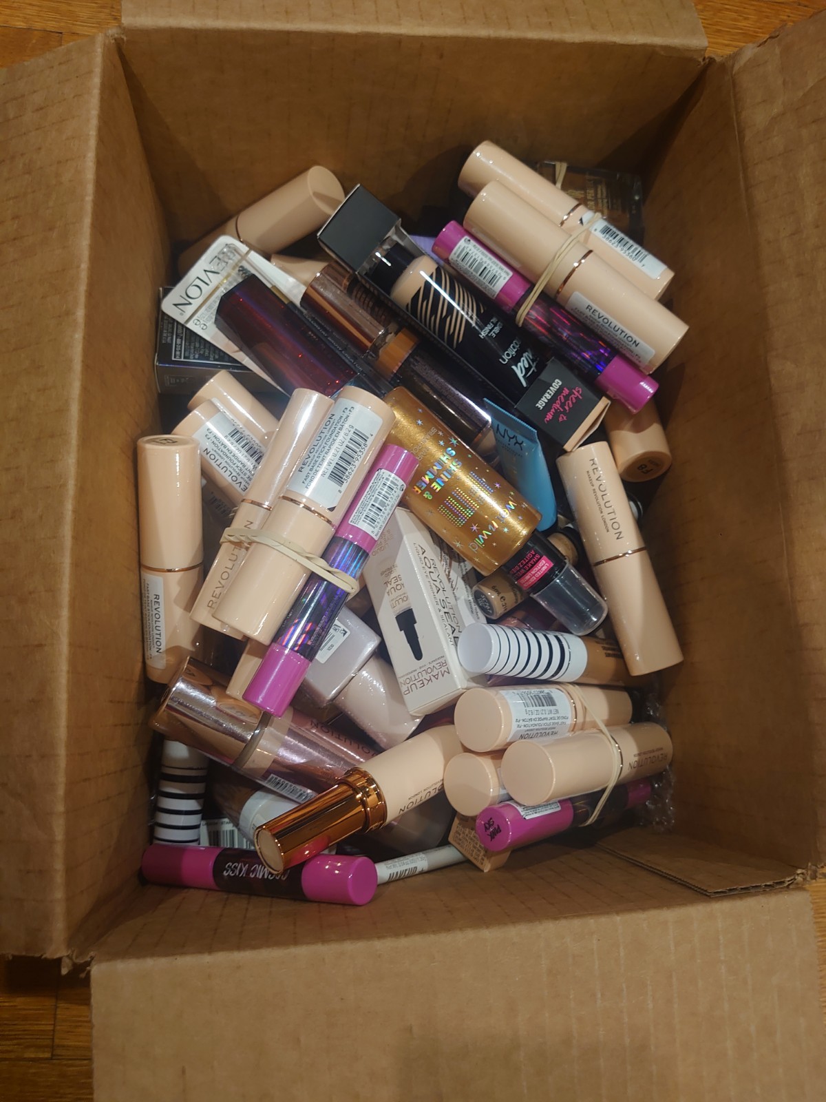 Makeup Mixup Lot of 50ct All New In Box Assorted Colors