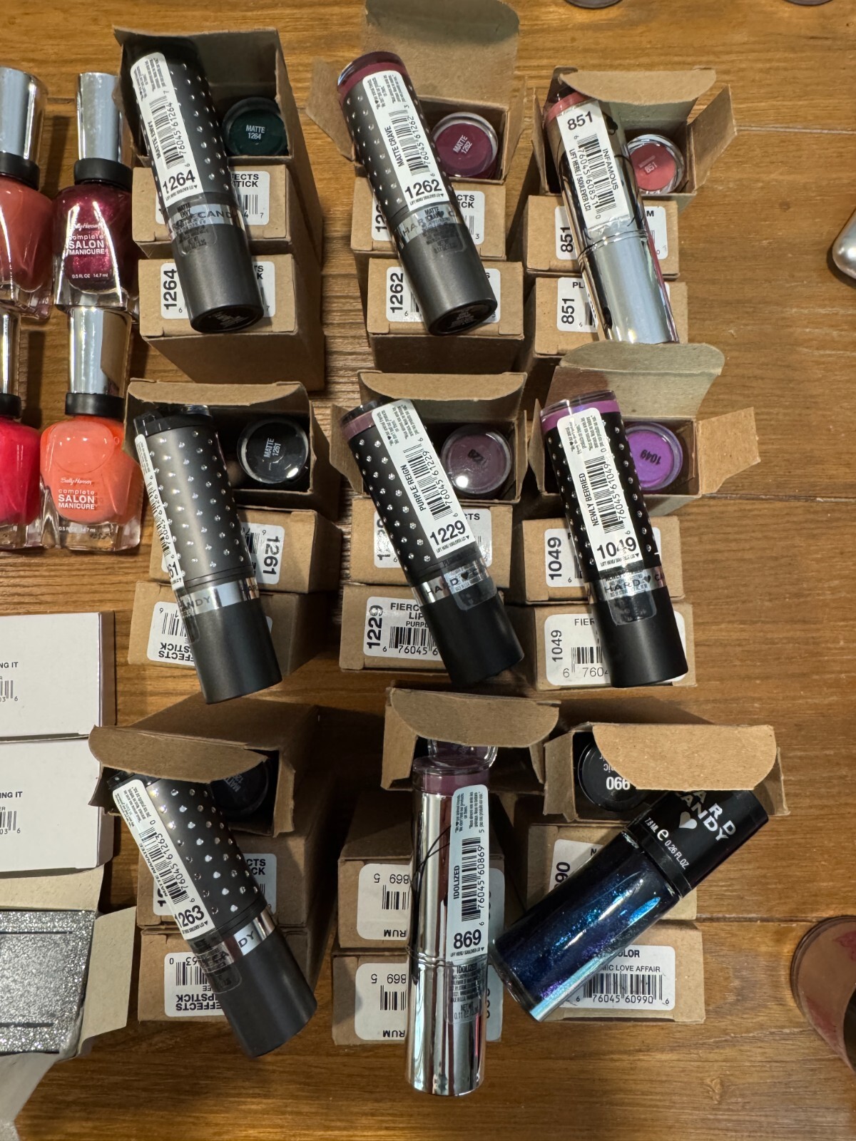 106 WHOLESALE LOT HARD CANDY ESSENCE SALLY ASSORTED COSMETICS BRAND NEW SEALED C