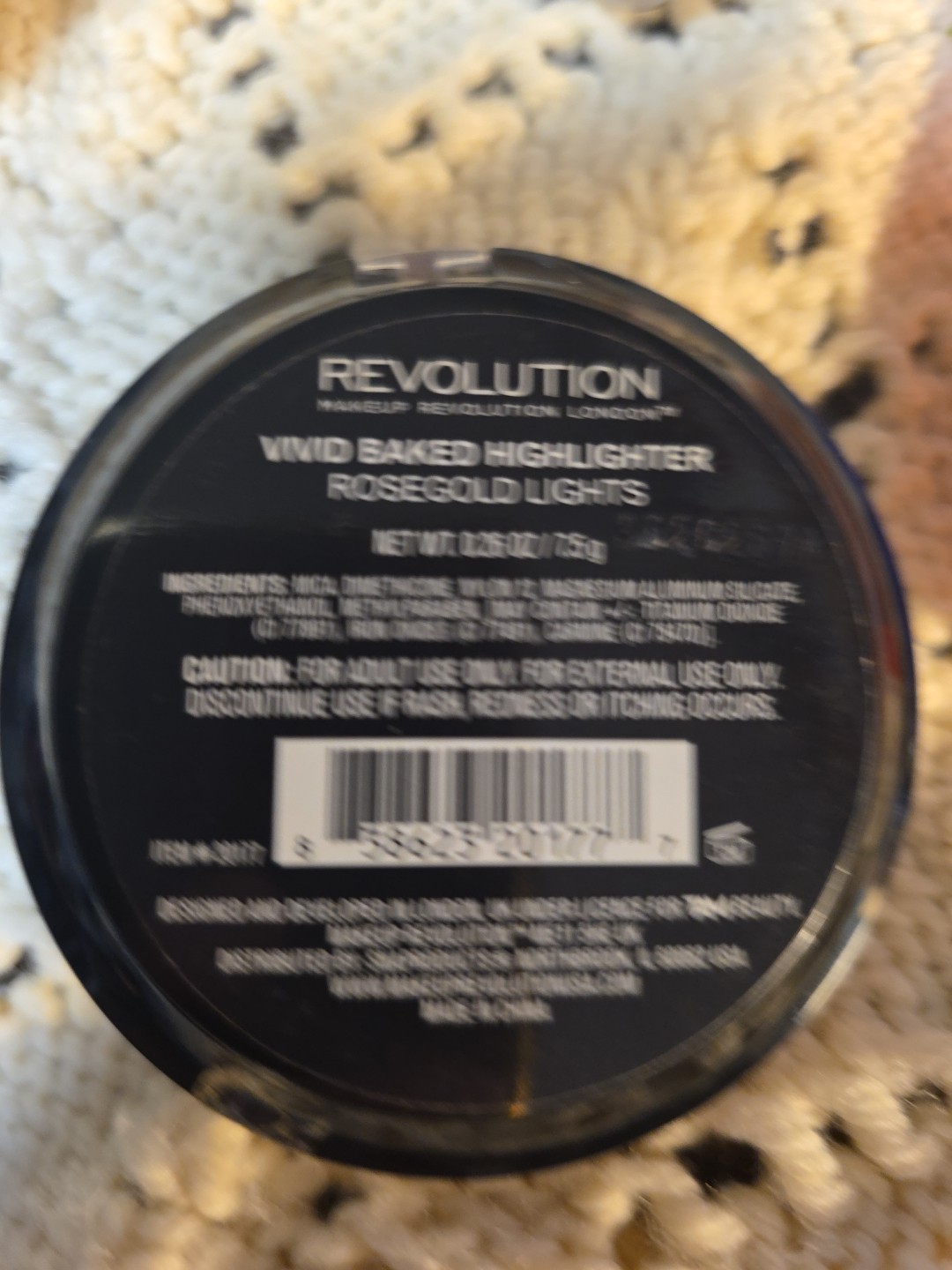 Lot of 3 NEW Revolution Foundation Med/Loose Powder Peach/Highlighter Rosegold
