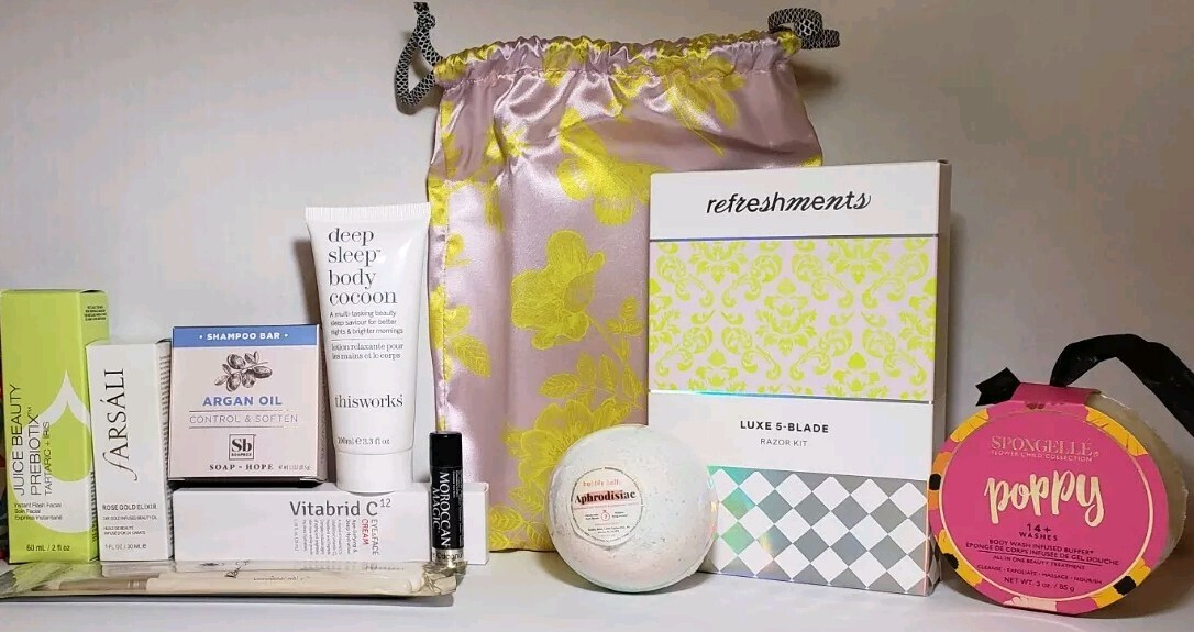 Ipsy Makeup Beauty Bundle Box – Macy’s Sephora Ulta Refreshment Luxe C12 Argan