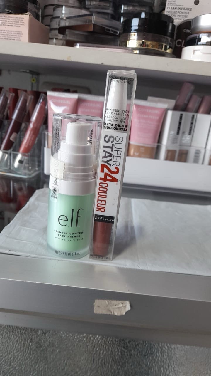 e.l.f. Maybelline L’Oréal Milani Revlon Makeup Lot Face Primer Lip Full Size