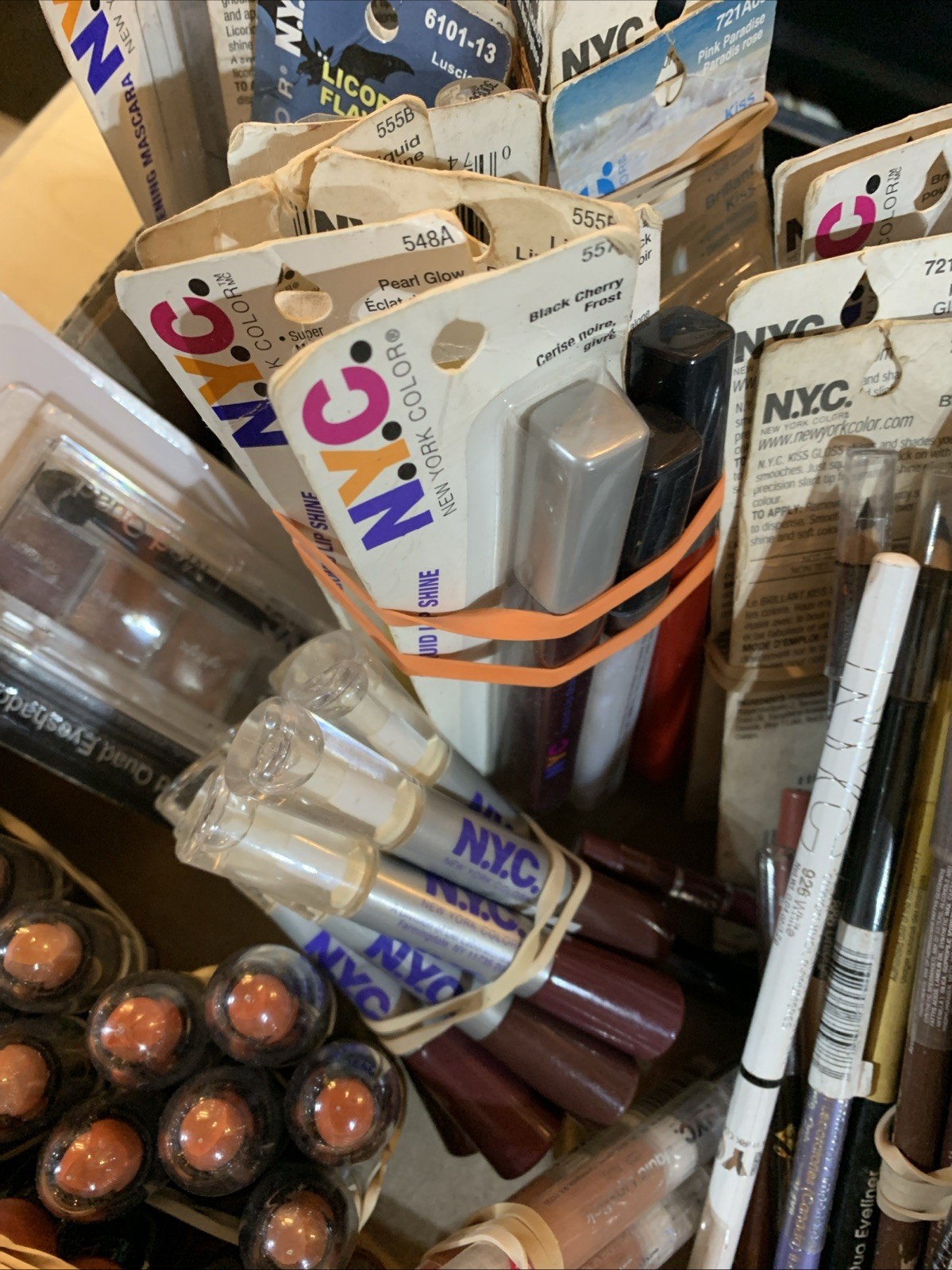 Assorted NYC Cosmetics (lot Of Over 170) Shipping #86