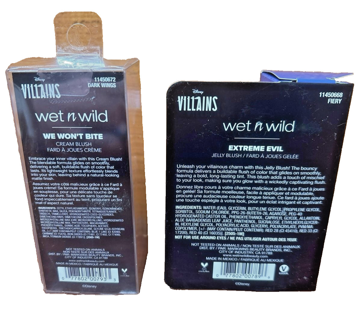 Disney Villains x Wet n Wild Evil Queen Bundle – Cream Blush & Jelly Blush