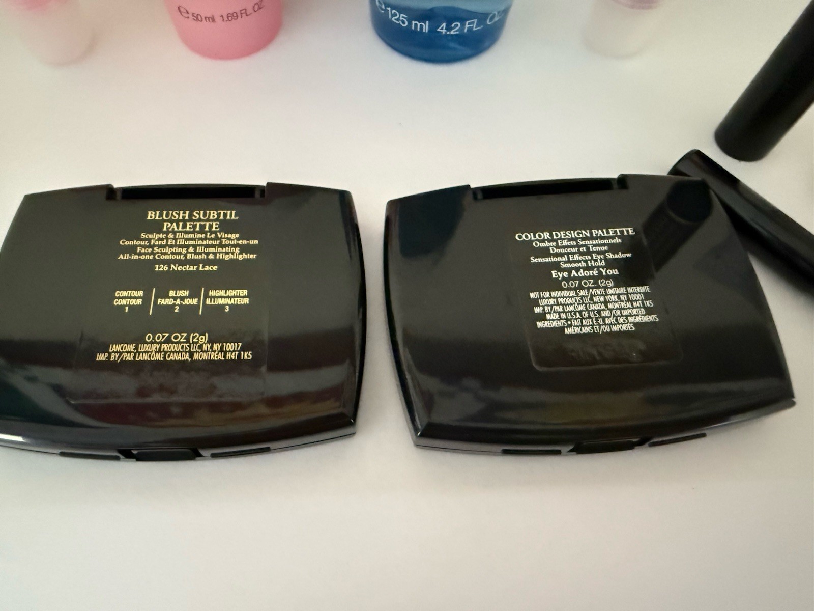NEW Lancome Lot Eyeshadow +Blush Palettes, Juicy Tubes, Bi-Facil, Definicils +