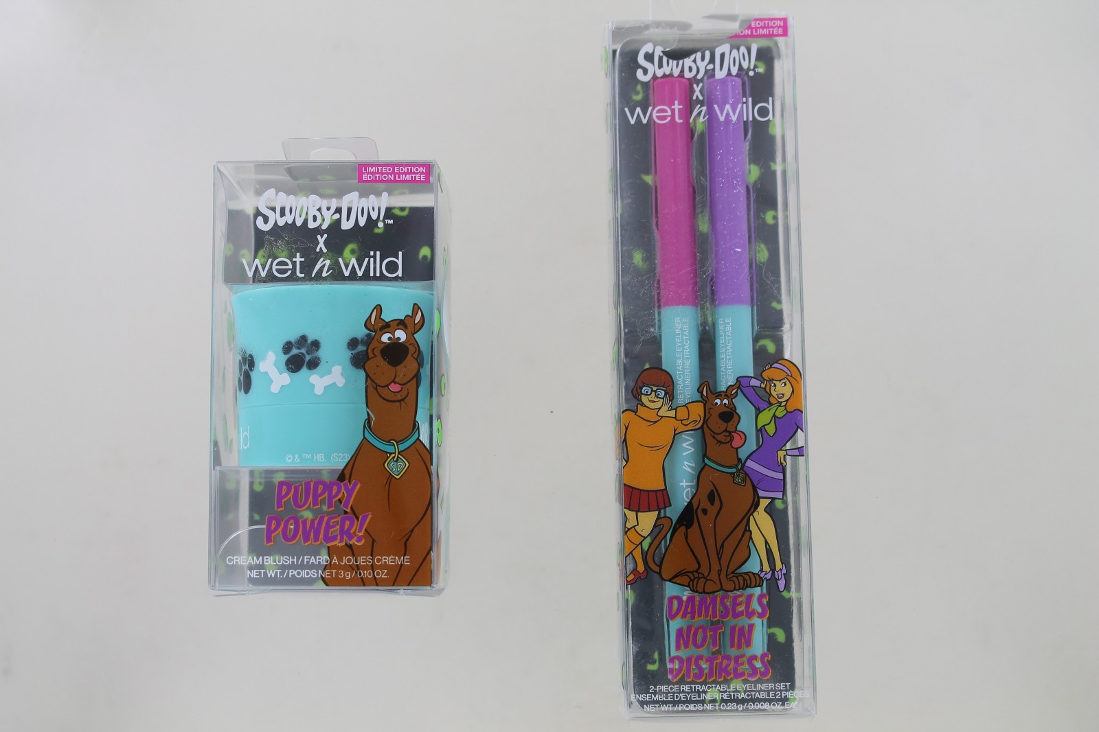 New Wet N Wild Scooby Doo! Damsels Not In * Eyeliner Set & Puppy Power! Blush