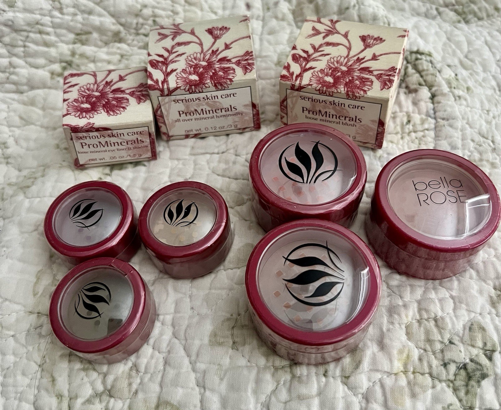 Bulk Serious Skin Care ProMinerals – Bella Rose Various All Pictures Included