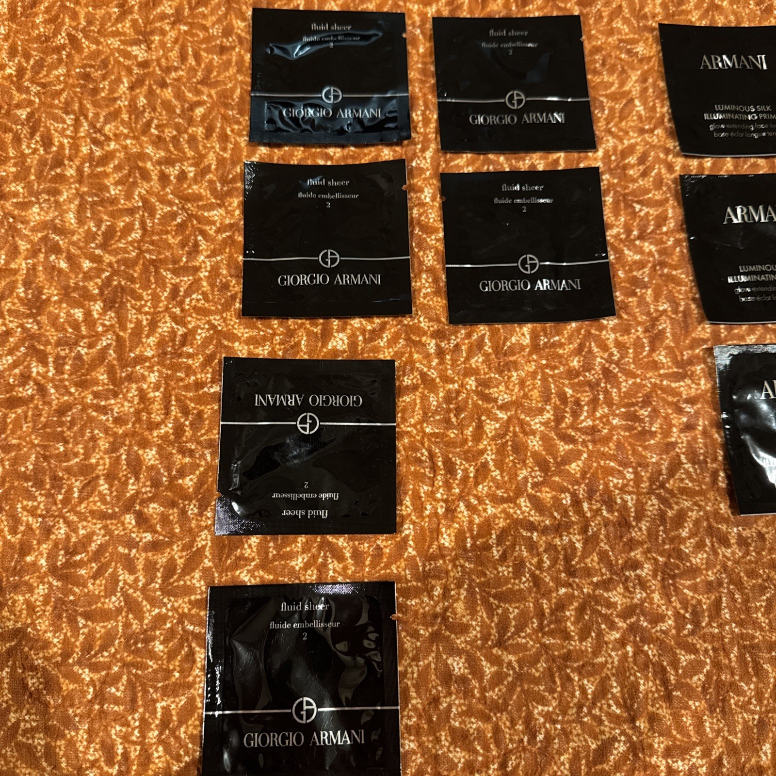 Giorgio Armani 2 fluid sheer fluide embellisseur And Illuminating primer Bundle