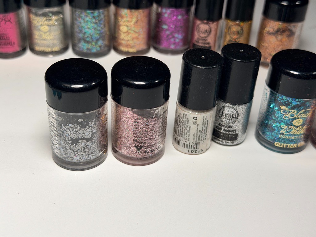 Large Glitter Makeup Bundle — Cosmetic Glitter, Glitter Gel + Loose Pigments