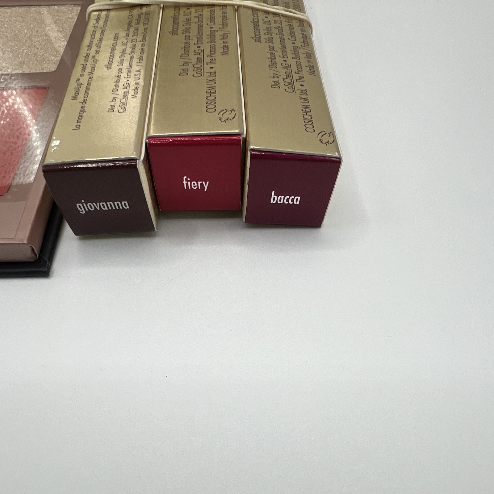 Stila Travel Size Mixed Lot Stay All Day Lipstick Lip Glaze Calligraphy Stain