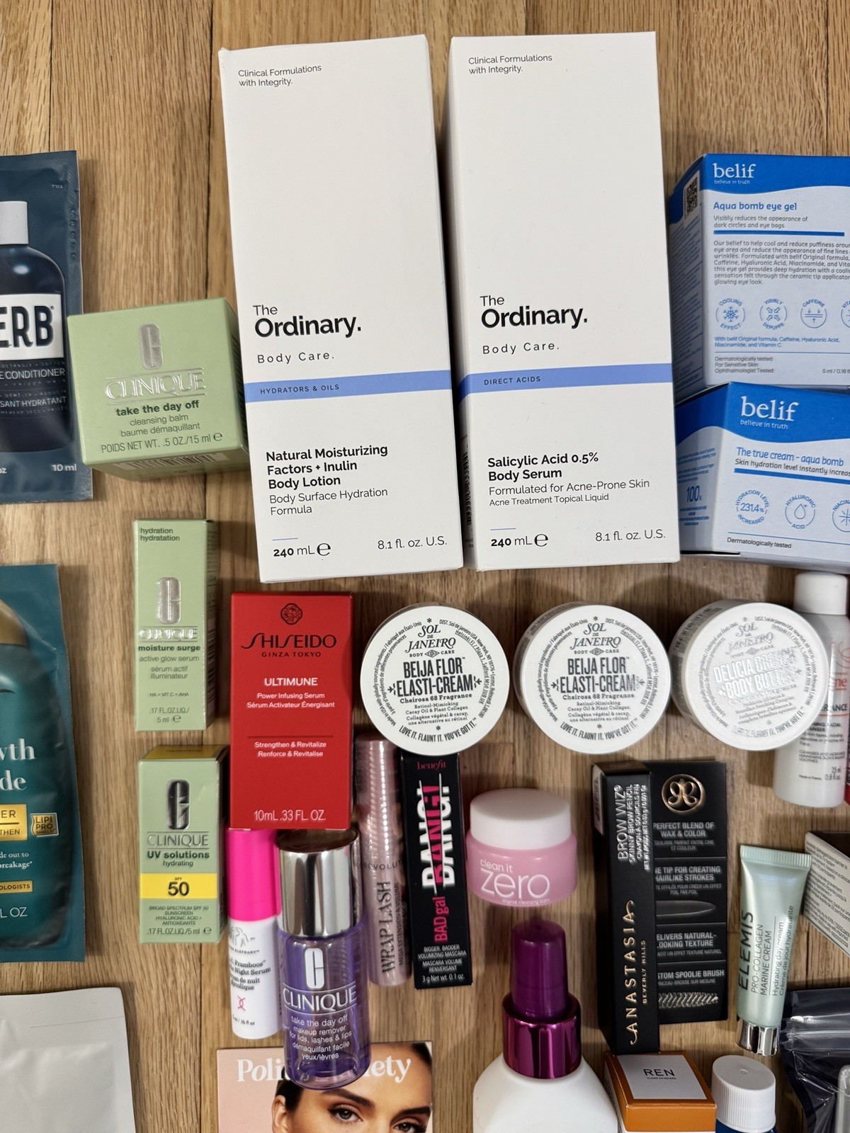 High End Skincare Beauty Cosmetics Makeup Perfume Hair Sample Packets Lot 9 Lbs!