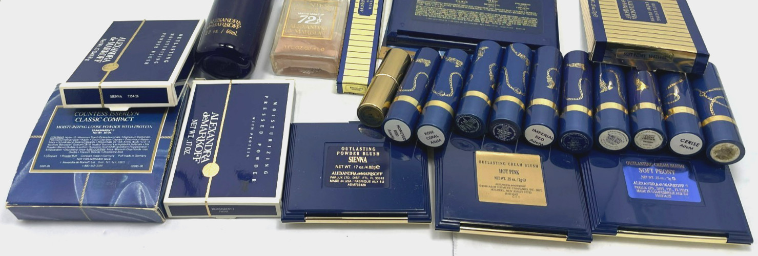 New 20 PC+ ALEXANDRA DE MARKOFF Makeup Lot **RARE HARD-TO-FIND