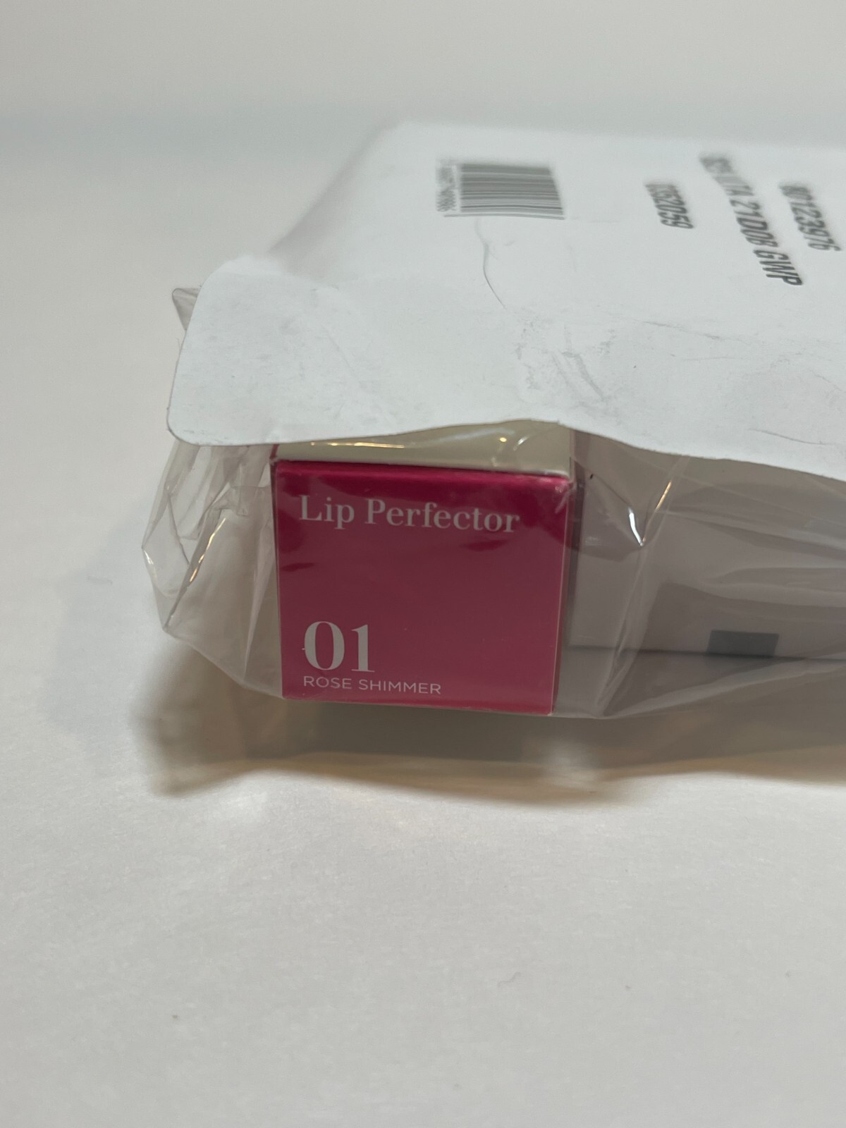 Clarins Natural Lip Perfector 01 Rose Shimmer + Bright Plus Advanced Samples New
