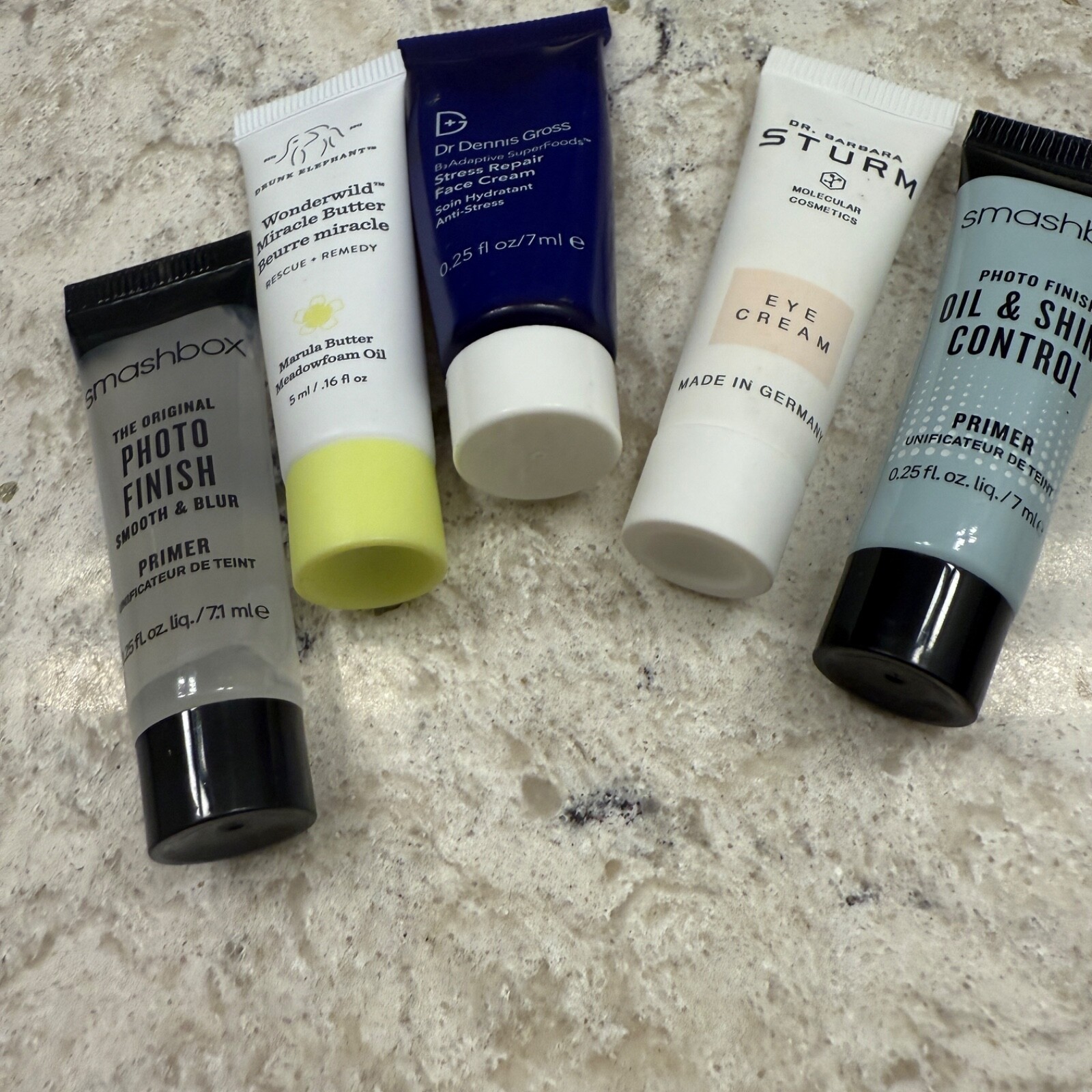 Bundle of sample size make up skin care