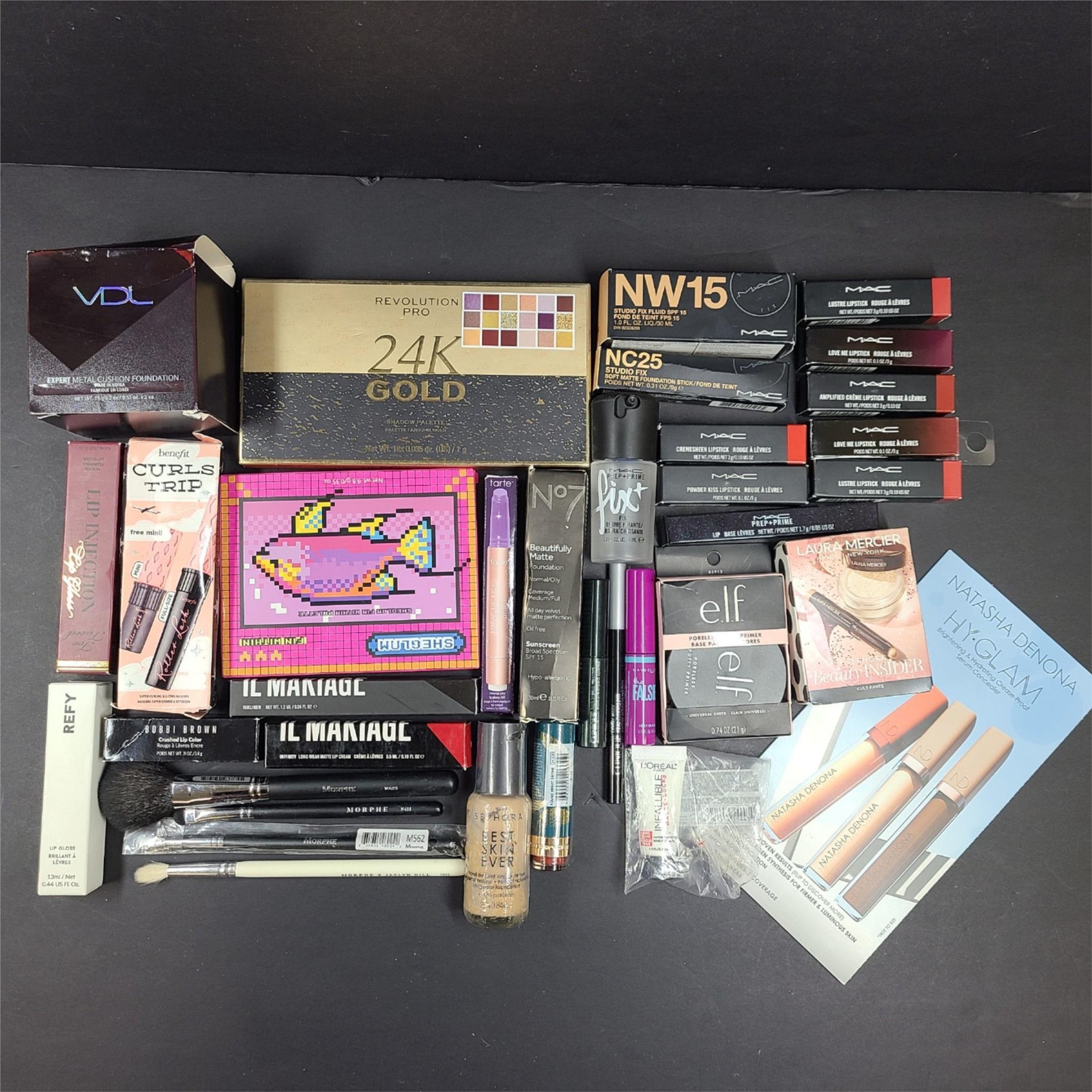 35 Pc Bundle Makeup Mercier MAC Benefit Too Faced No 7 Makiage Sephora Tarte +++