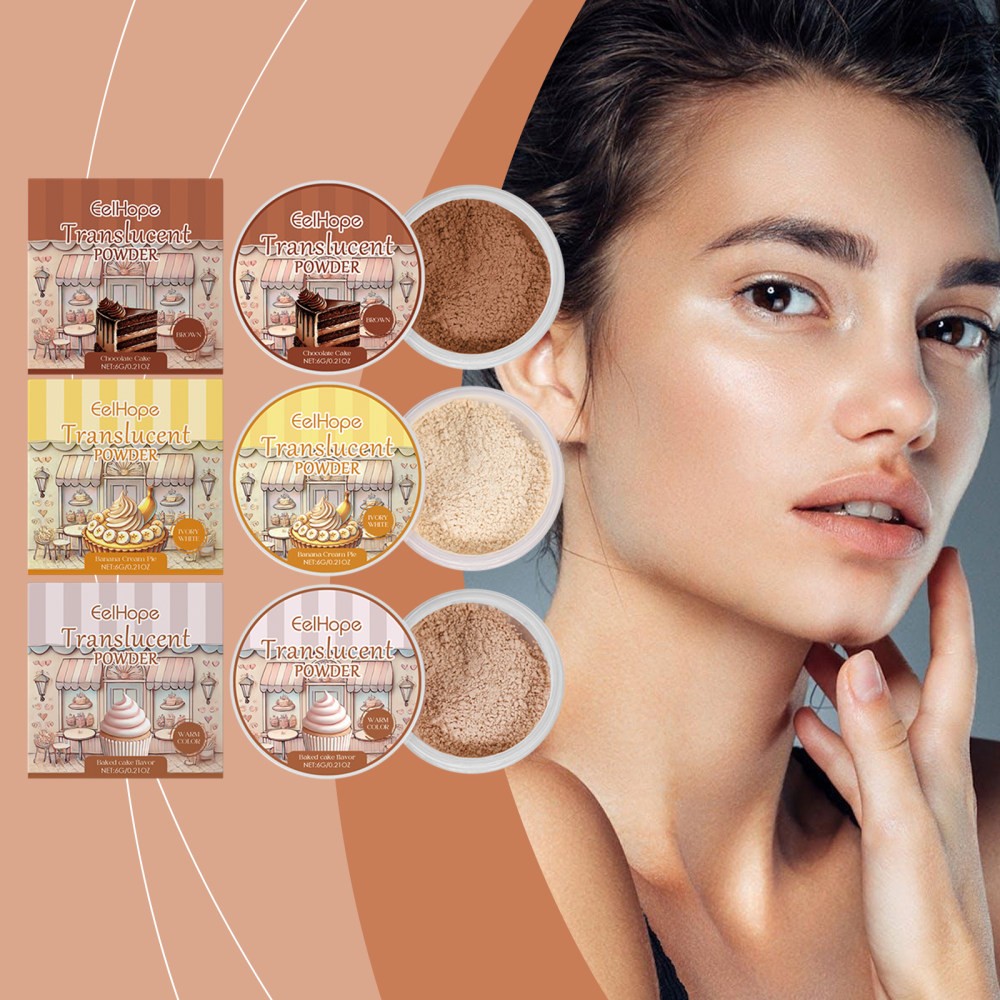 Brown Makeup Powder (Chocolate Cake Flavor) Baking Flavor