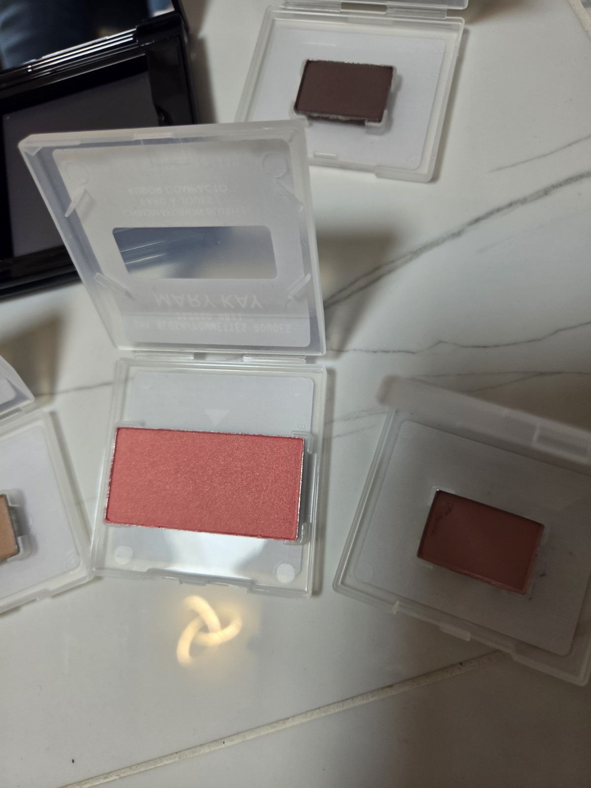 Mary Kay Perfect Palette Chromafusion Eye Shadows & Blush Shy Dusty Espresso