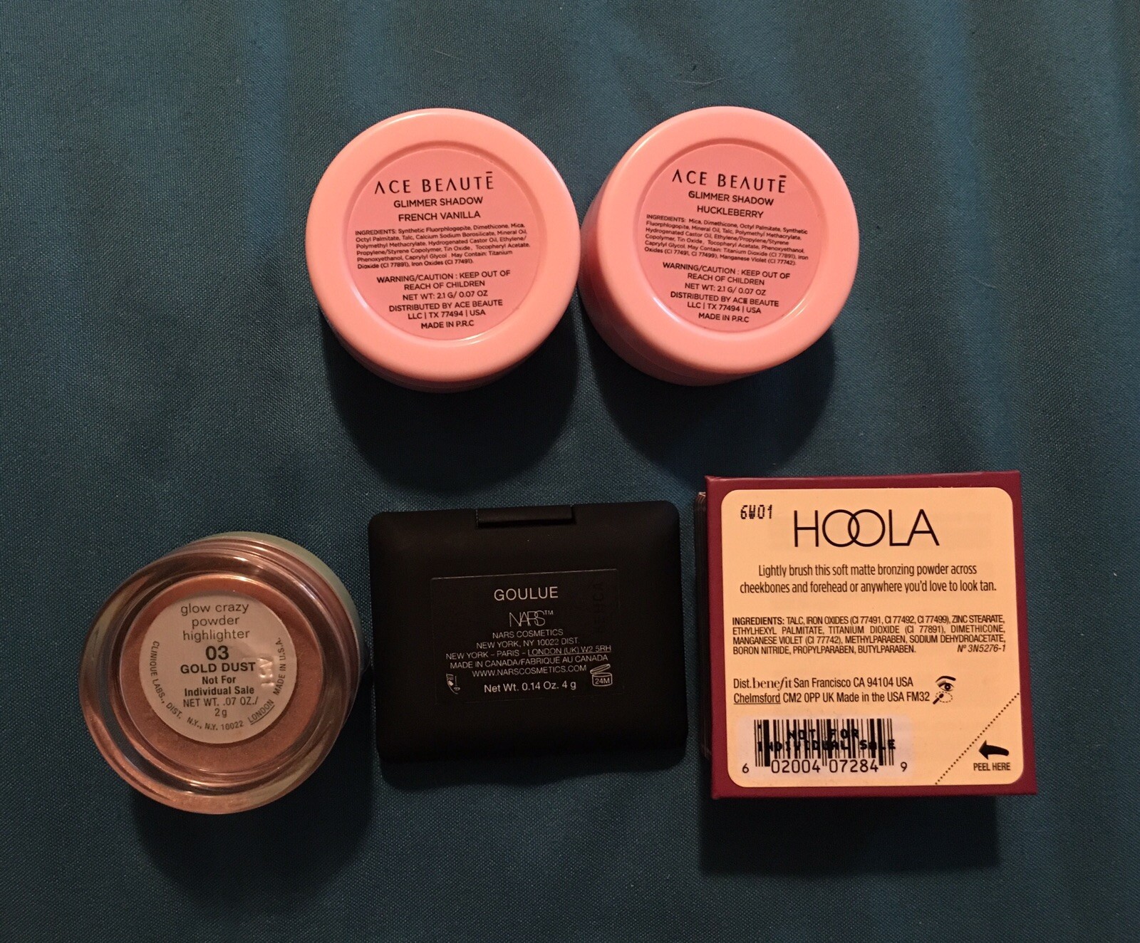 New Makeup & Skincare Lot- Clarins, Nars, Clinique, Benefit, Mario B; Free Ship!