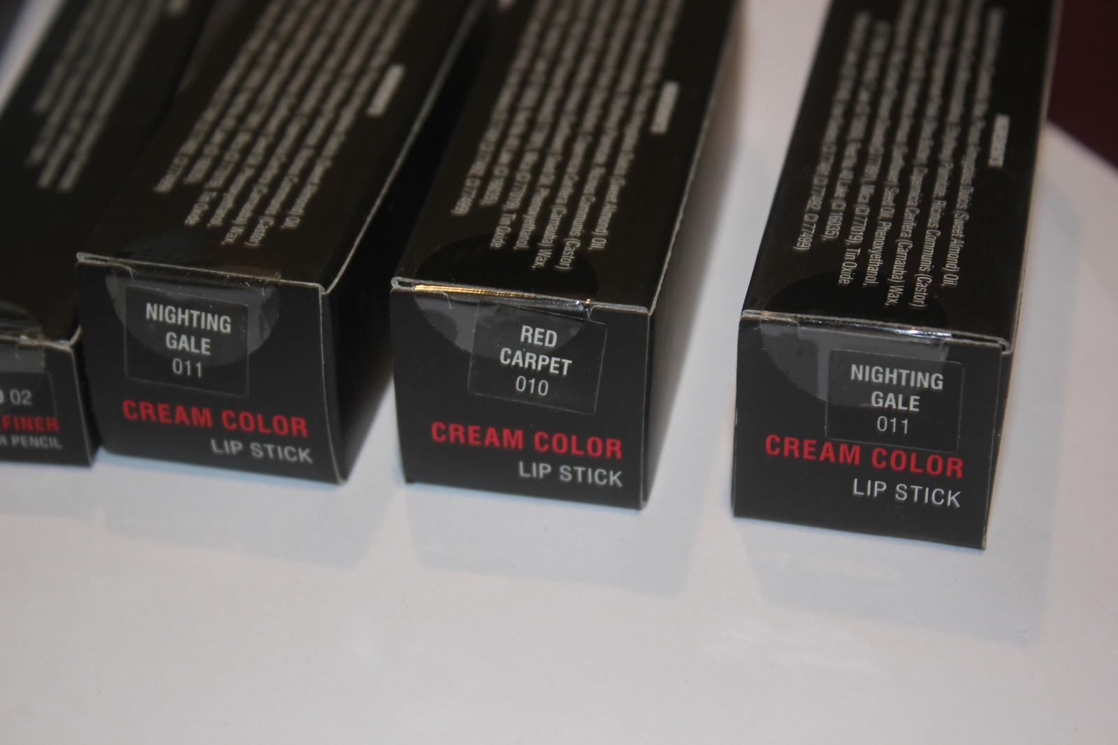 Lot Of 5 Lisi Cosmetics Makeup Lip Stick, Lip Liner, Lip Gloss NEW SEALED