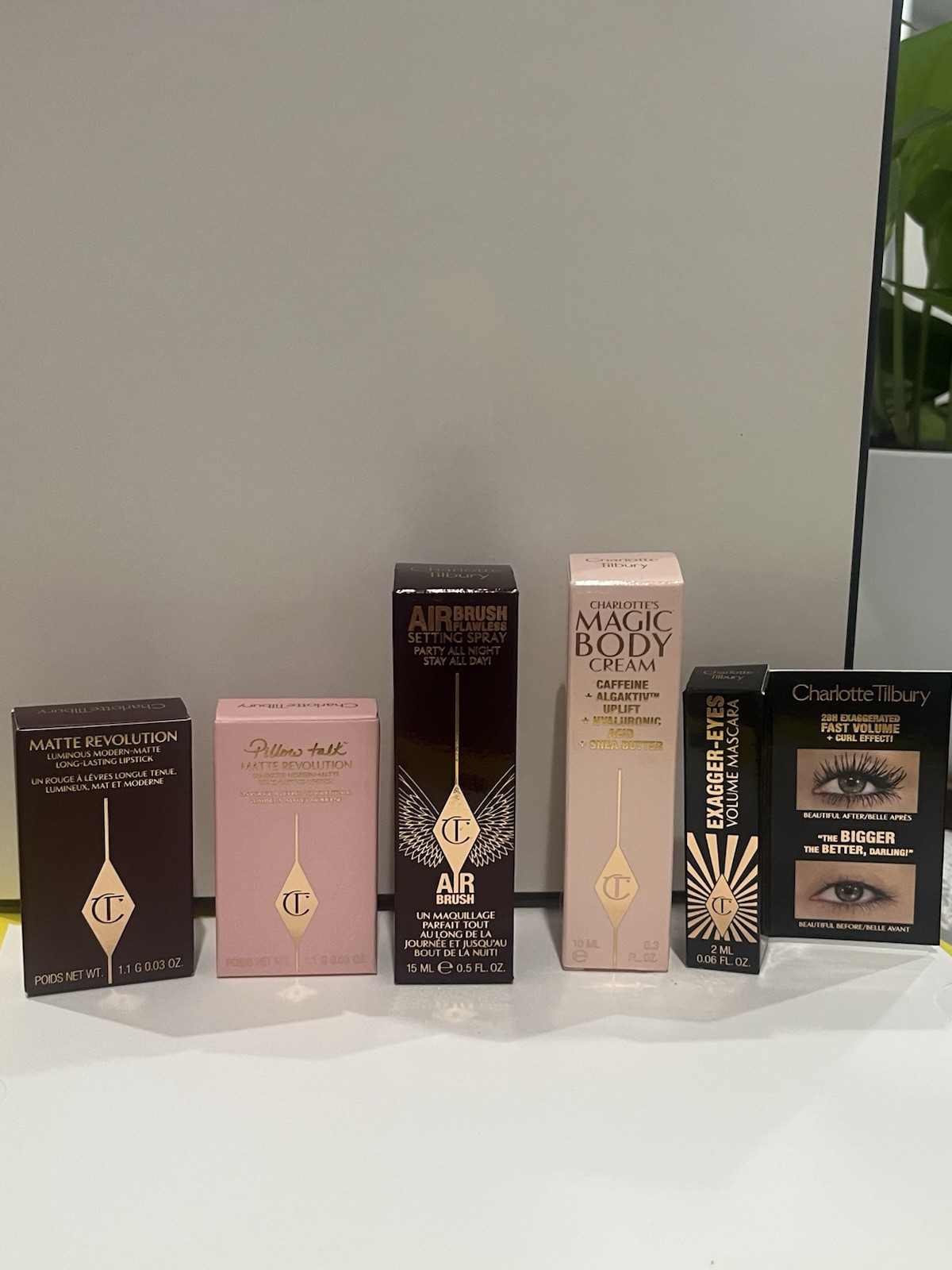 Charlotte Tilbury 5 Piece Travel Skincare & Makeup Bundle Set/$80 +retail