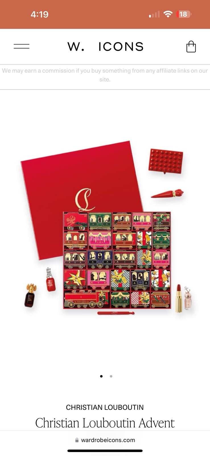 Christian Louboutin Advent Calendar