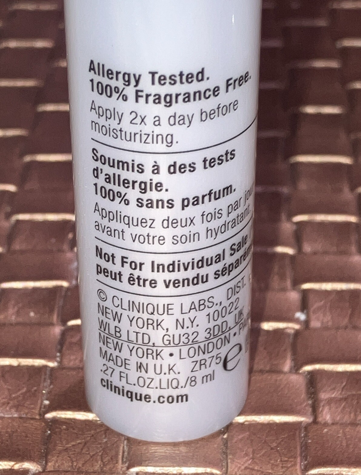 Clinique Skin Care Mini’s *Travel~Size* (Lot Of 5) – New – “No Boxes”